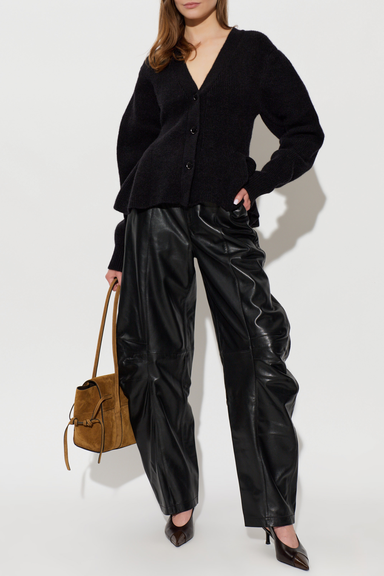 ROTATE Peplum Cardigan | Women's | Vitkac